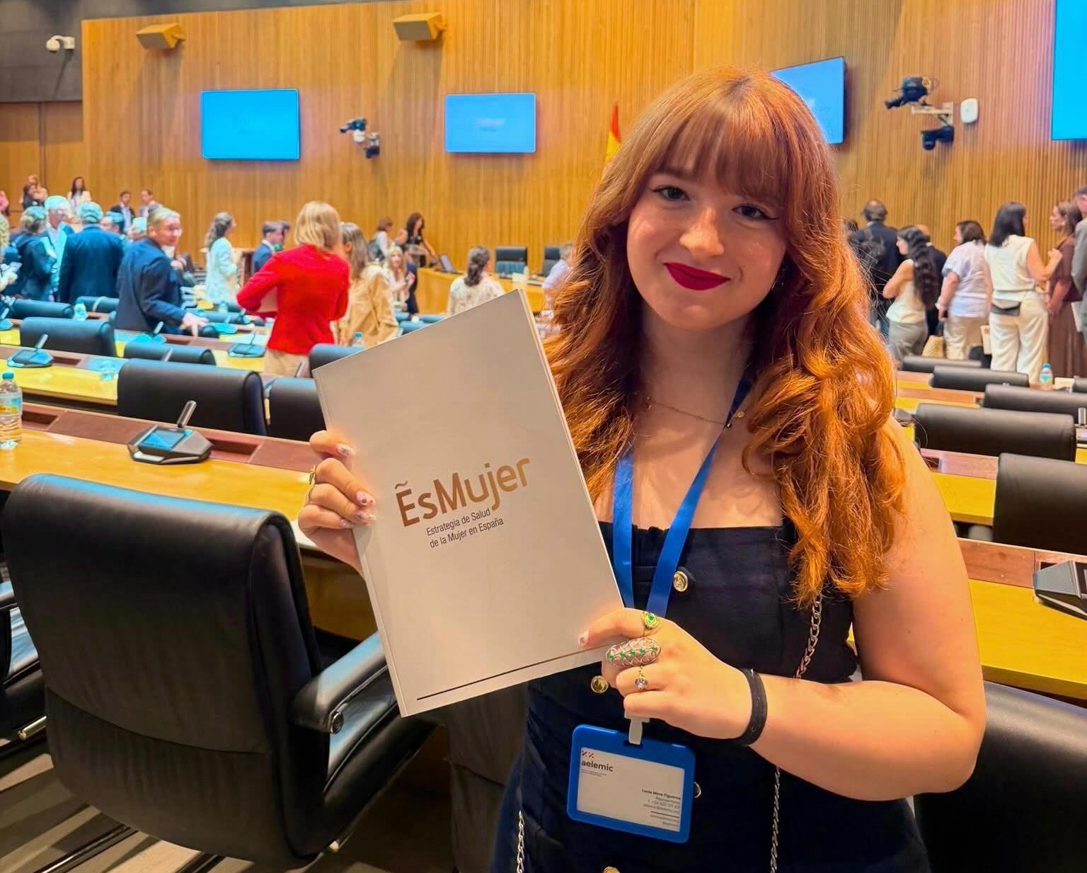 AELEMIC en la presentación de la Estrategia de Salud de la Mujer en España