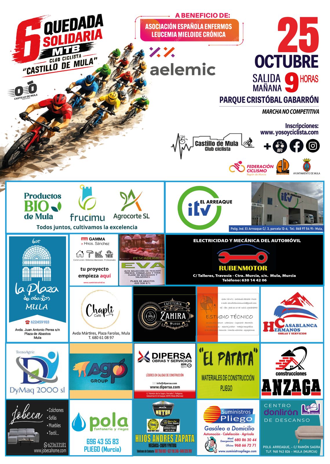 Carrera solidaria_MTB_Mula